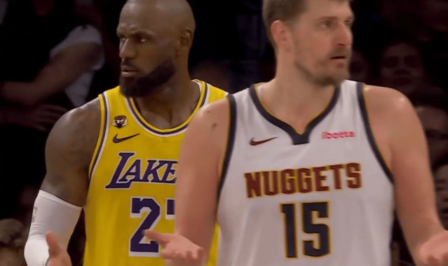 开云注册入口-加时险胜掘金！东契奇完成绝杀，詹姆斯四手联摊