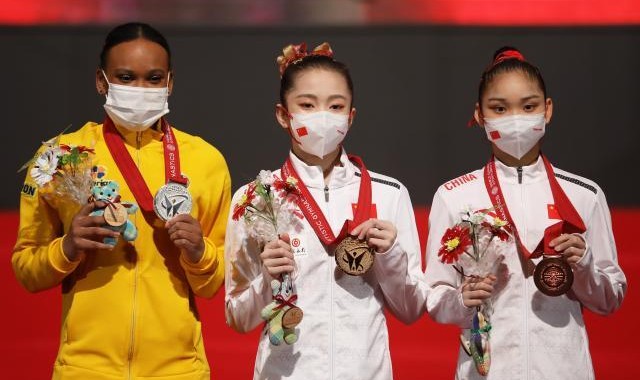 开云-韦筱圆高低杠折桂女队重拾强项 新秀成长前路漫漫